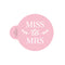 Miss to Mrs Cookie Stencil - Sandra Dillon Designs