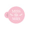 Miss to Mrs Cookie Stencil - Sandra Dillon Designs