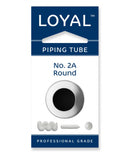No 2A Round Medium Piping Tip - Loyal