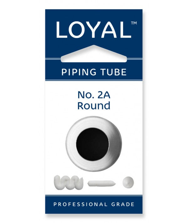 No 2A Round Medium Piping Tip - Loyal
