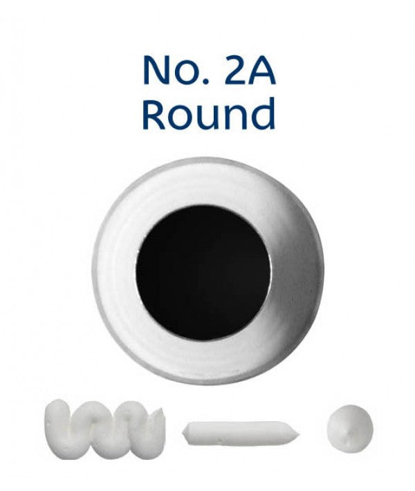 No 2A Round Medium Piping Tip - Loyal