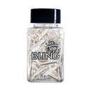Sprinkles: Silver Rods 70g - Over The Top Bling