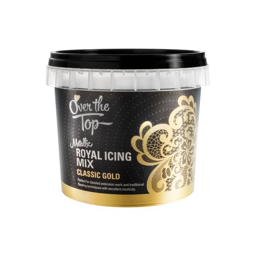 Royal Icing Mix - Metallic Classic Gold 150g