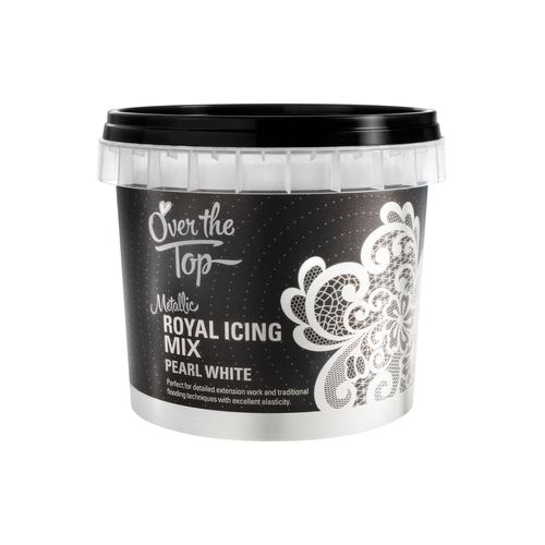 Royal Icing Mix - Metallic Pearl White 150g