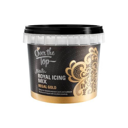 Royal Icing Mix - Metallic Regal Gold 150g