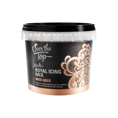 Royal Icing Mix - Metallic Rose Gold 150g