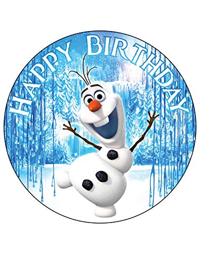 Edible Image - Olaf Frozen