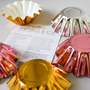 Cupcake Cases - Bloom Cupcake Cups - Gold (24pk)