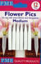 Sugarcraft - Flower Picks Large - Medium 12pk