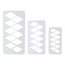 Cutters - Geometric Multi Cutter - XL Diamond (set of 3)