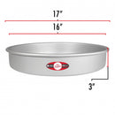 Round Cake Pan / Tin (3 inches deep) - Fat Daddio