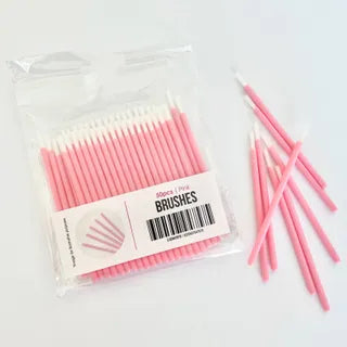 Paint Brushes - PYO Cookie Paint Brushes Pk 50 - Pink