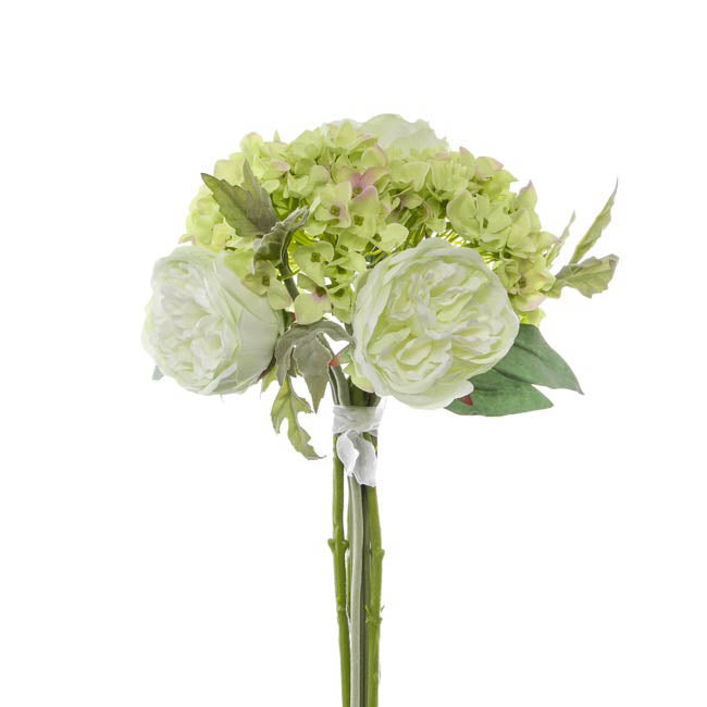 Floristry - Peony & Hydrangea Bouquet - Artificial Flowers