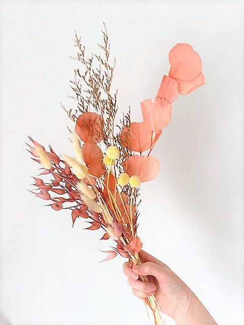 Floristry - Preserved & Artificial Mixed Flower Spray - Rusts
