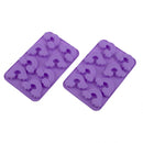 Chocolate Mould - Rainbow Silicone Mould 2pk (x8 Cavities)