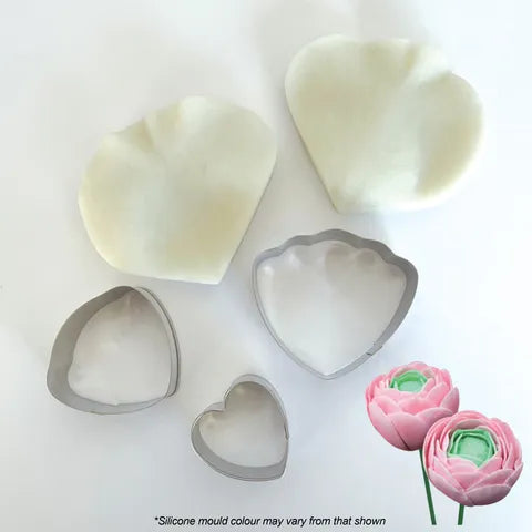 Sugarcraft - Ranunculus Cutter & Veiner Set