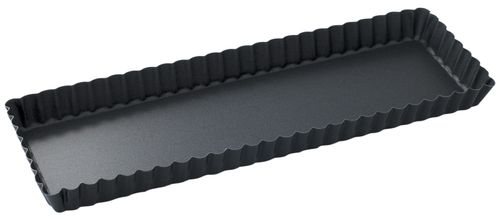 QUICHE PAN - Rectange Loose Base - 36cm x 13cm