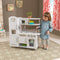 WHITE VINTAGE TOY KITCHEN