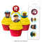 ROBLOX EDIBLE WAFER CUPCAKE TOPPERS 16 PIECES