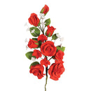 Sugar Flowers - Large Rose Spray - Red 170mm