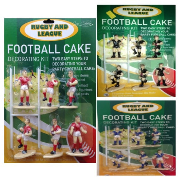 Rugby & League Cake Decorating Kit