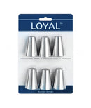 Piping Tips: - Speciality Russian Tips - 6 pc Loyal