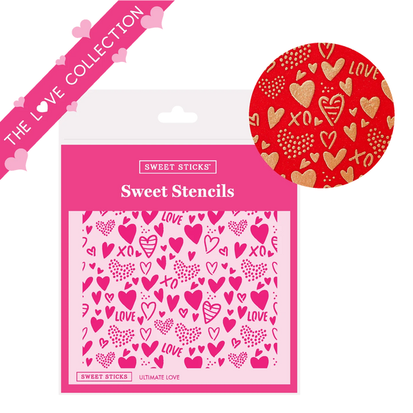 Ultimate Love - Cookie Stencil by Sweet Sticks