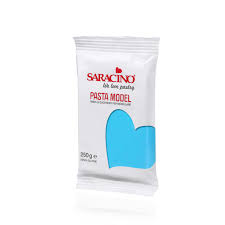 Modelling Paste - Light Blue 250g - Saracino