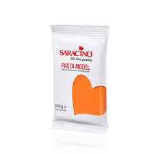 Modelling Paste - Orange 250g - Saracino