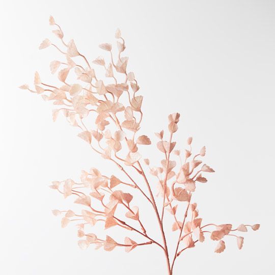 Floristry - Light Pink Scallop Leaf Spray - Artificial Flowers