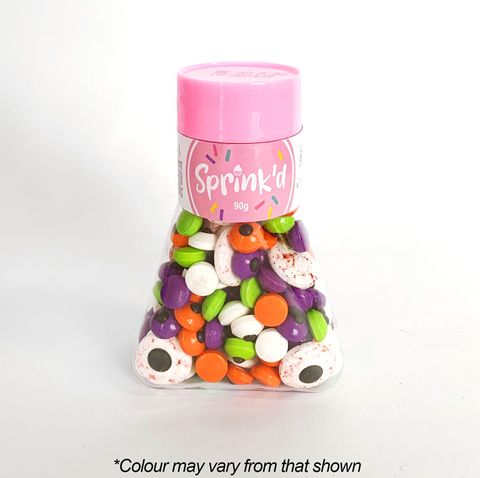 Sprinkle Mix:  Scary Eyeballs Halloween Mix 90g