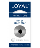 No 6F Open Star Piping Tip - Loyal