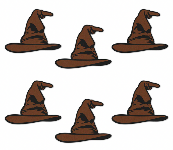 Cupcake Wafer Toppers - Wizard Hat 12pk (Harry Potter Sorting Hat)
