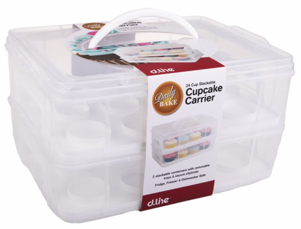 Carrier - Stackable Cupcake Carrier 24 hold - DLine
