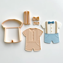 Cutter & Embosser Set - Baby Boy Outfit by Little Biskut