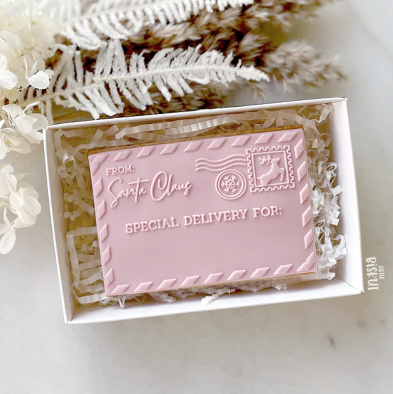 Embosser and Cutter Set - Santa Envelope Debosser - by Little Biskut