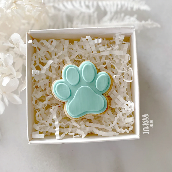 Embosser and Cutter Set - Mini Paw Debosser Set - by Little Biskut