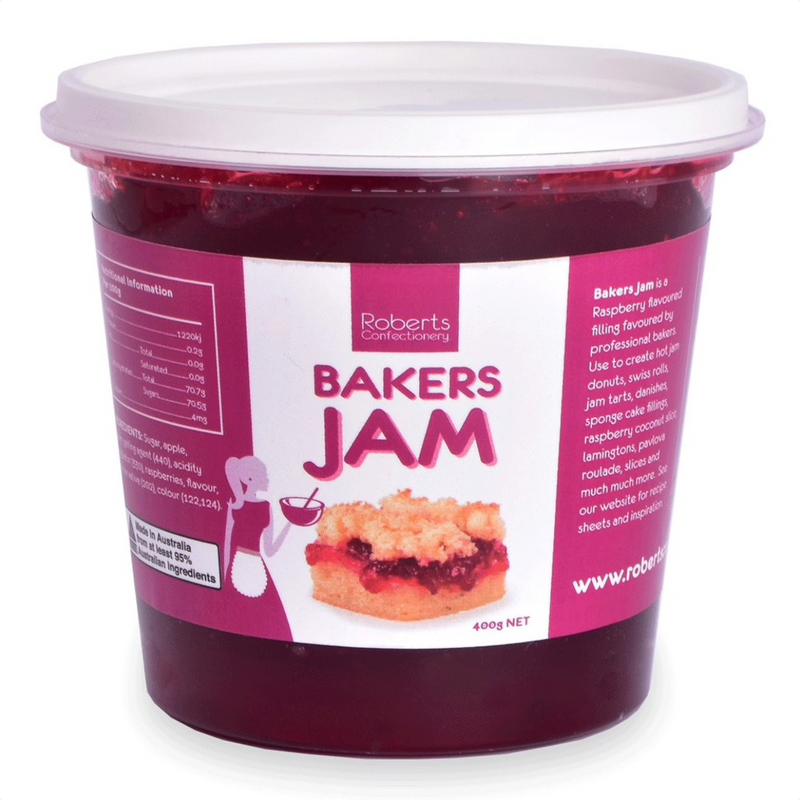 Bakers Jam Raspberry Filling 400g Latorta Bakers Jam Raspberry Filling 400g Latorta