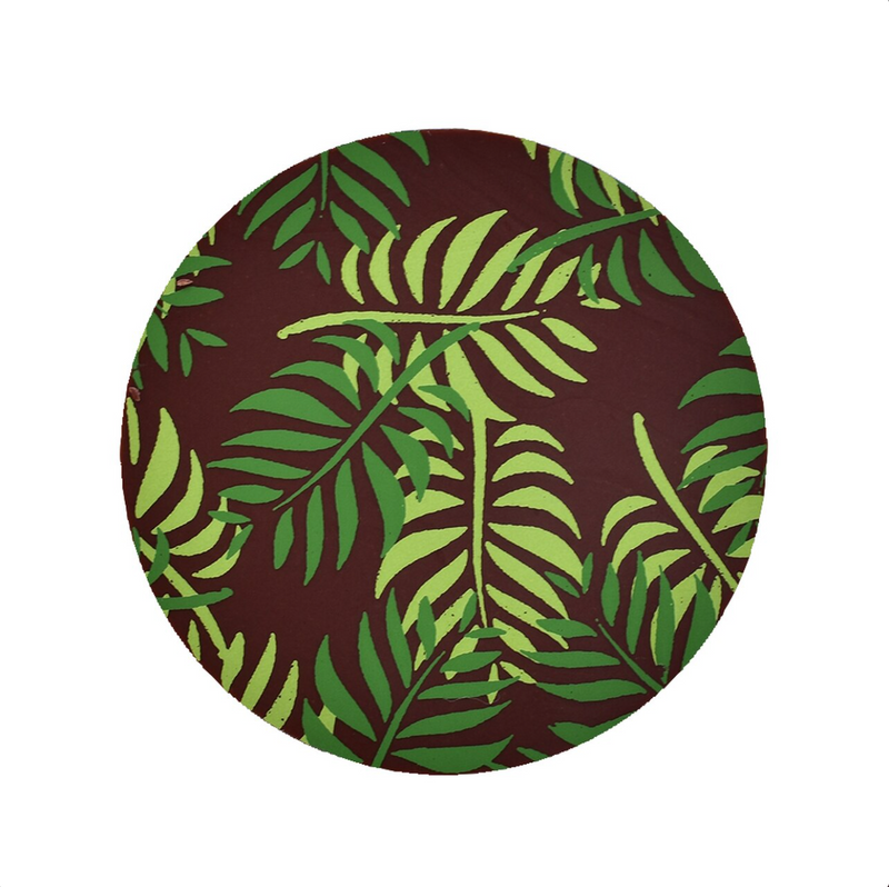 Chocolate Transfer Sheet - Green Fern