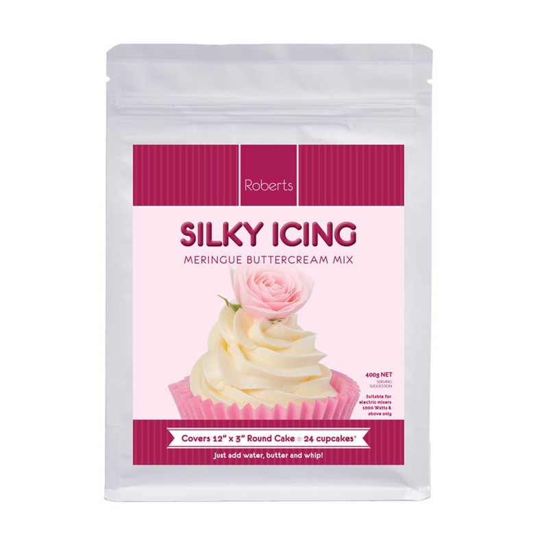 SILKY MERINGUE BUTTERCREAM MIX 400G - Roberts