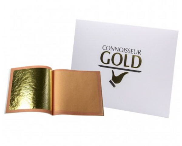 Edible Gold Leaf - 10 sheets transfer 23ct - Connoisseur Gold