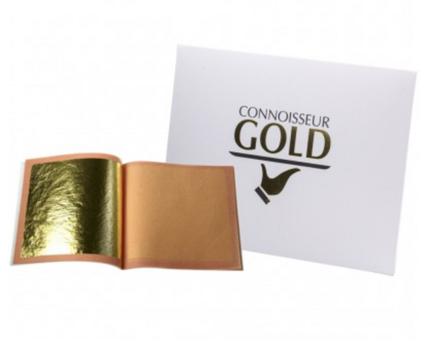Edible Gold Leaf - 5 sheets transfer 23ct - Connoisseur Gold