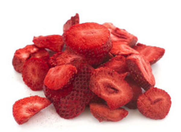 BULK 100g Strawberry Slices - Fresh As