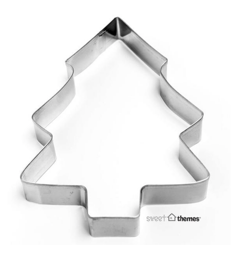 Cookie Cutter - Christmas Tree (Large) - Stainless Steel