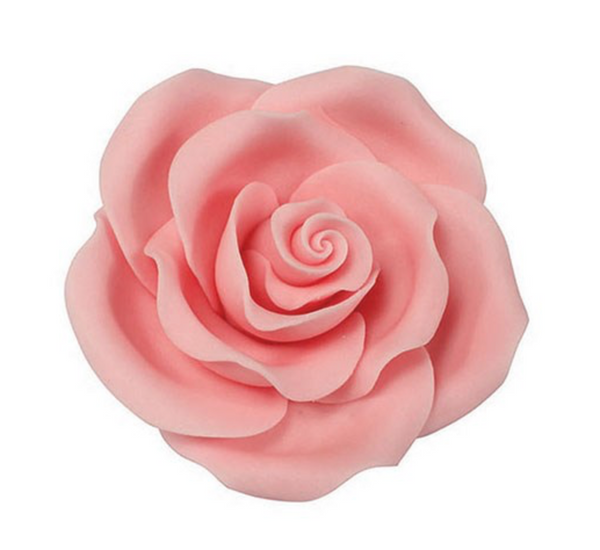 Sugar Flowers - 38mm Sugarsoft Rose - Pink
