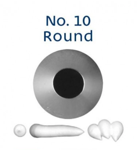 No 10 Round Piping Tip - Loyal