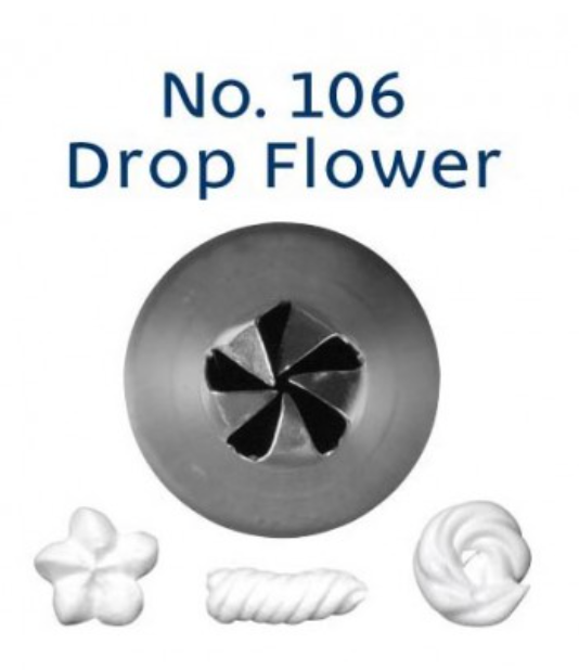 No 106 Drop Flower Piping Tip - Loyal