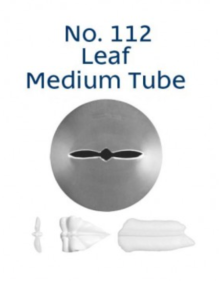 No 112 Leaf Medium Piping Tip - Loyal