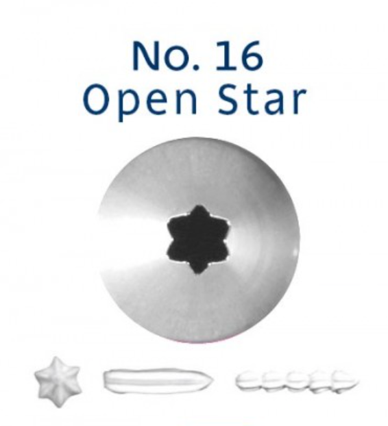 No 16 Star Piping Tip - Loyal