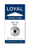 No 16 Star Piping Tip - Loyal